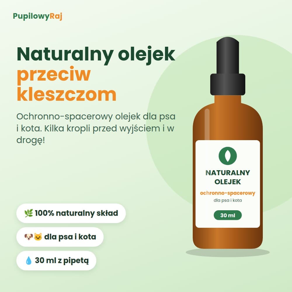 PupiGuard™ – naturalna ochrona przed kleszczami dla psa i kota