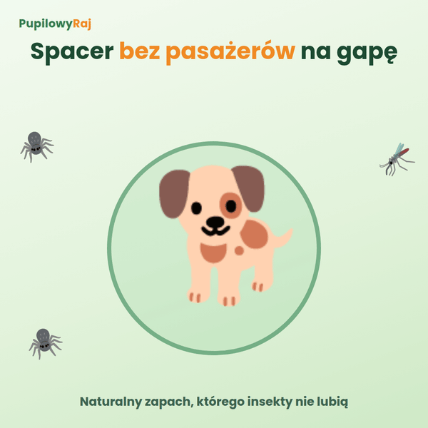 PupiGuard™ – naturalna ochrona przed kleszczami dla psa i kota